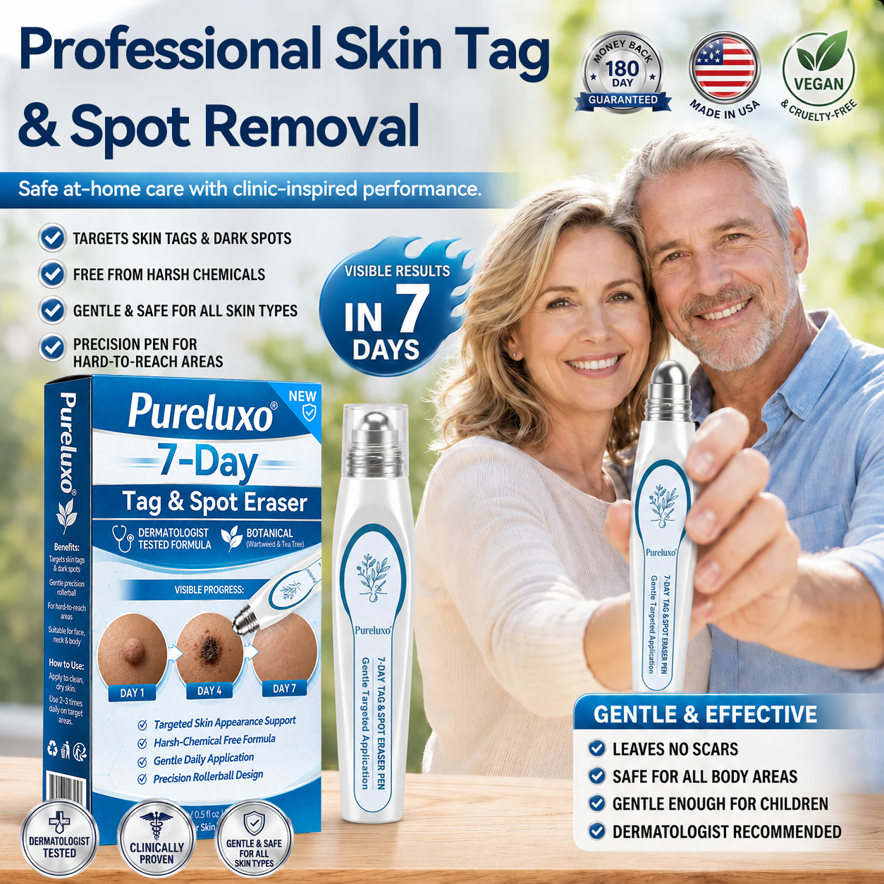 Pureluxo® Skin Tag Remover Roller💥