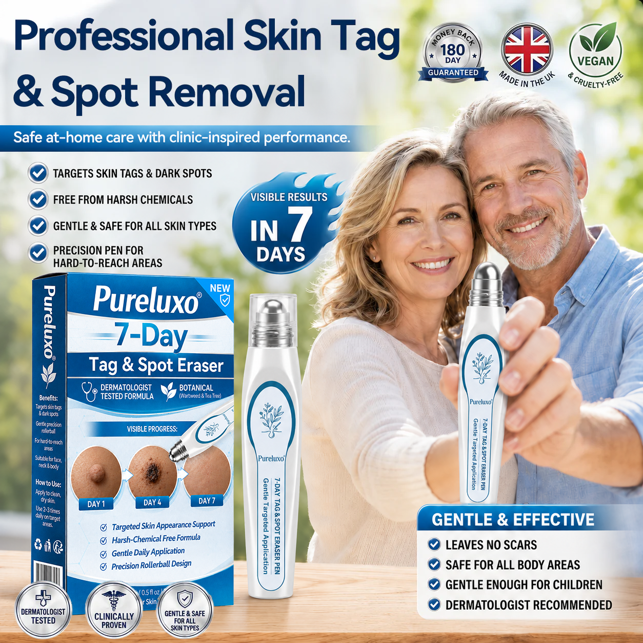 Pureluxo® Skin Tag Remover Roller