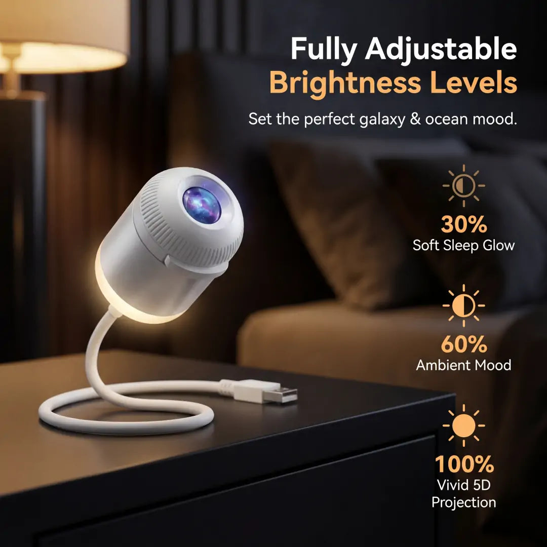 BVJ® 5D Night Light Projector🐬🌊